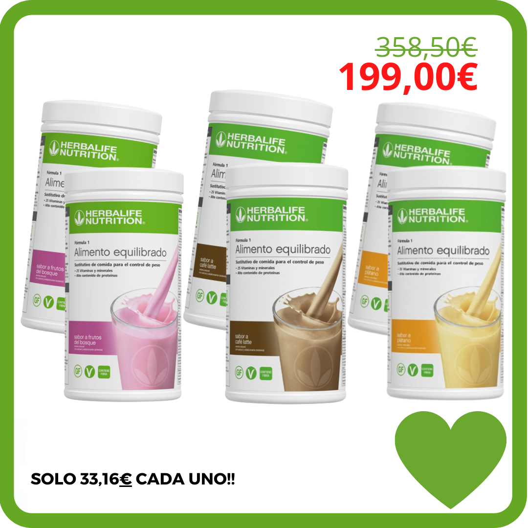 PACK BATIDO 550g X6