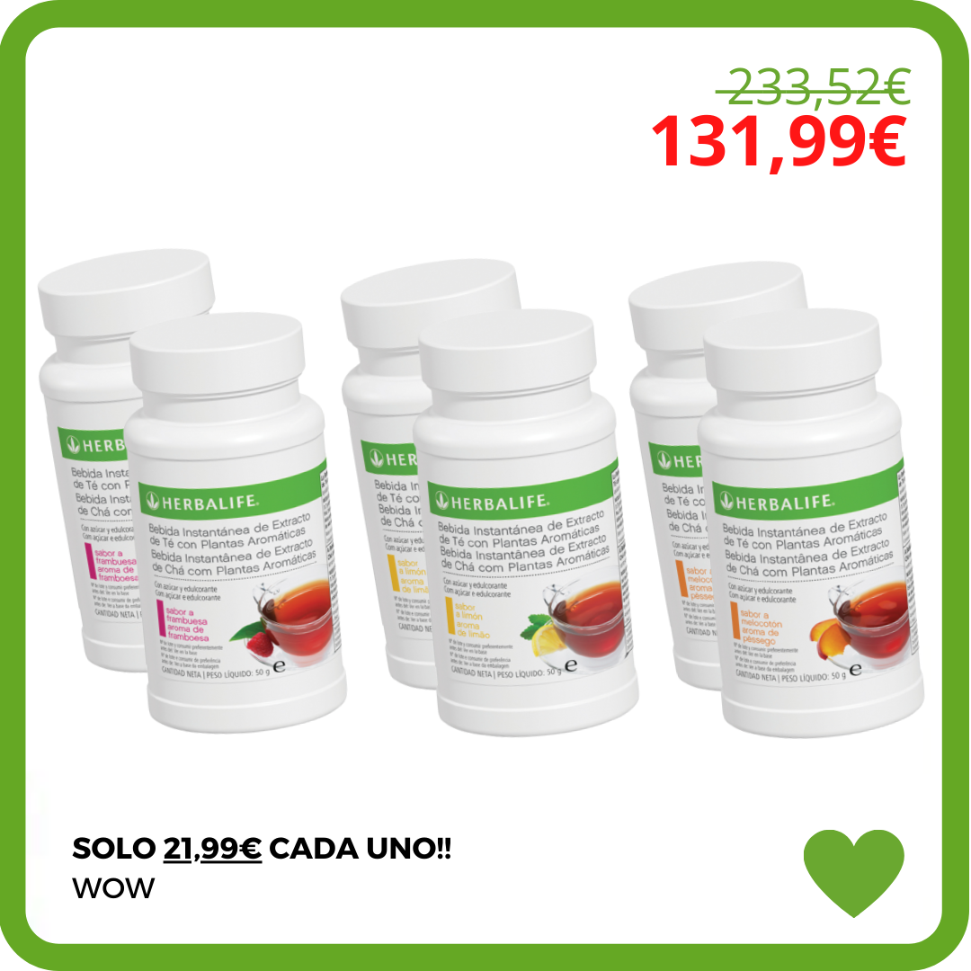 PACK BEBIDA DE TÉ 51g X6