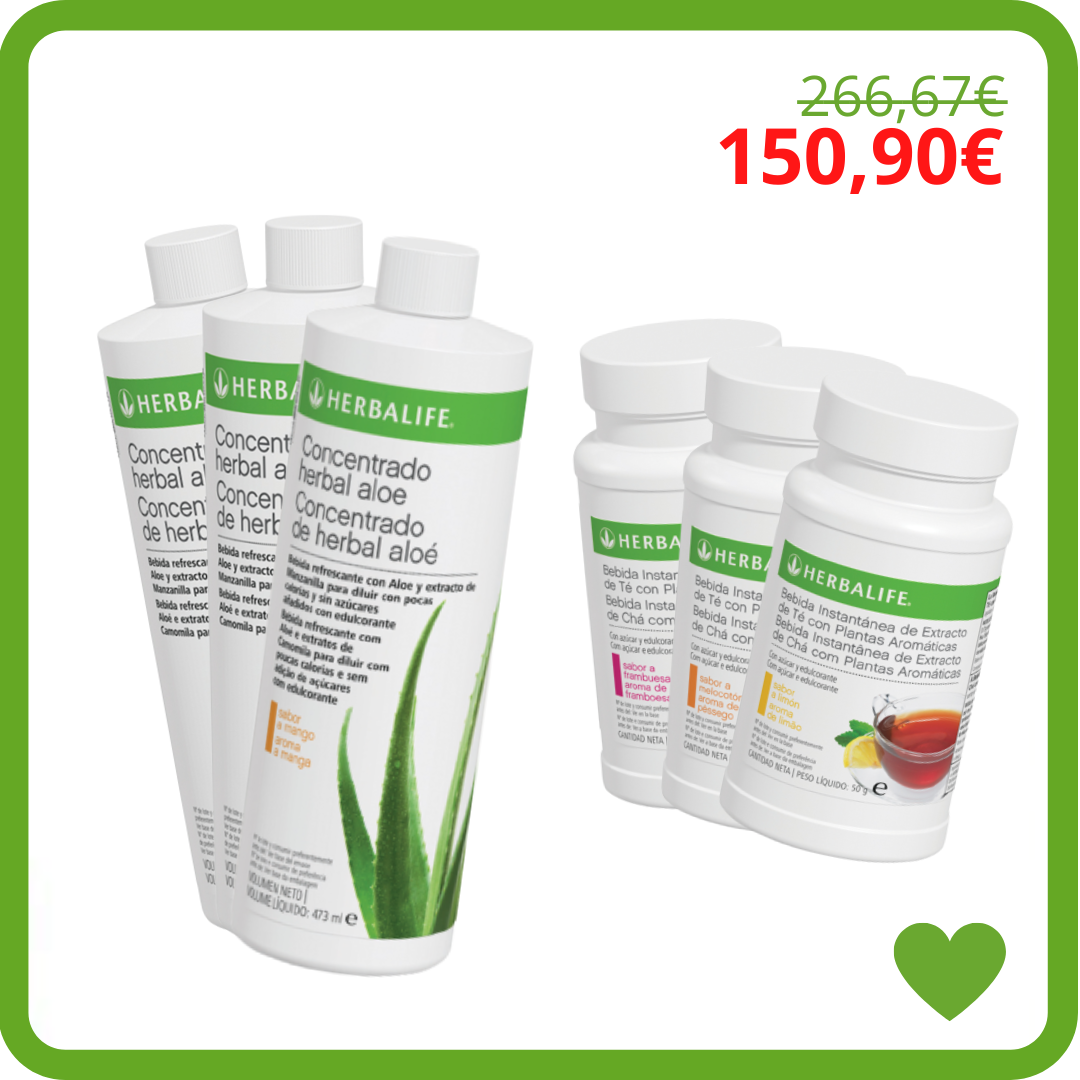 Pack Aloe + Bebida de té