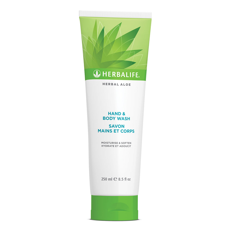 Gel de baño para manos y cuerpo Herbal Aloe