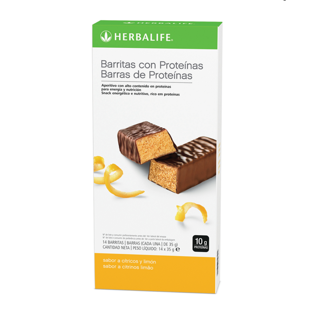 Barritas con proteínas 14 x 35 g